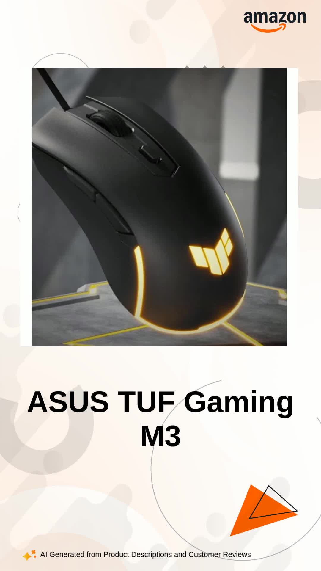 ASUS TUF Gaming M3 Gen II Gaming Mouse