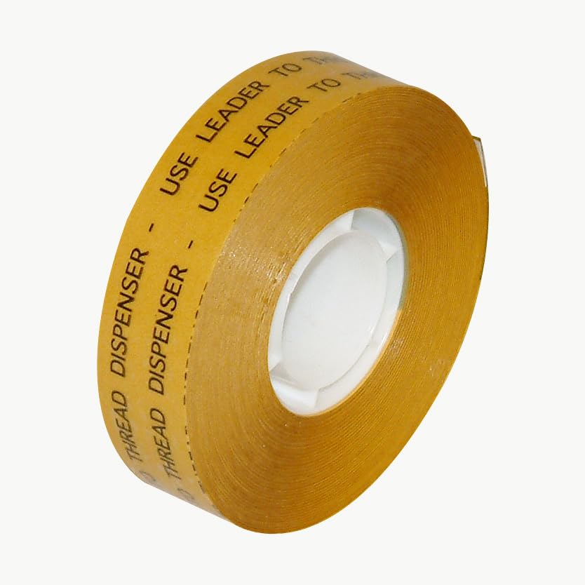 JVCC ATG Tape Acid Neutral (ATG-7502) 34 pulg. x 36 yardas (Adhesivo transparente sobre revestimiento dorado)