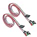 Produktbild 56tiankoou 2Pcs 3in1 PC Reset Off/On Schalter HDD Power LED Kabel Computer Ersatzkabel Kit Neu