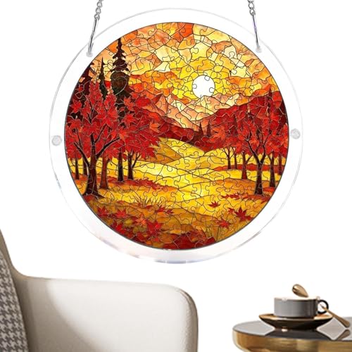 Arte de acrílico para decoración de dormitorios y elementos de jardín colorido