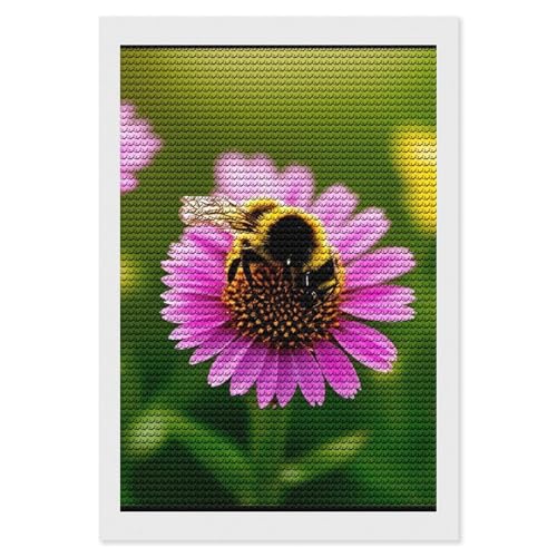 Peinture diamant 5D bourdon : créez votre décoration murale durant vos moments de détente