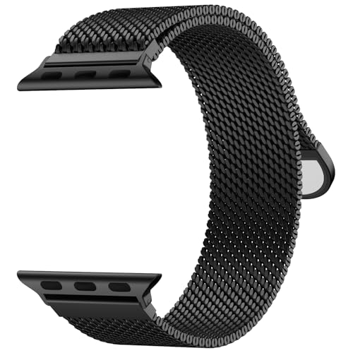 LontL Compatible avec Bracelet Apple Watch Series 11 10 9 8 7 6 5 4 Ultra SE 3 2 1 Femmes Hommes, Bracelets Magnétique Métal Réglables pour iWatch 49mm 46mm 45mm 44mm...