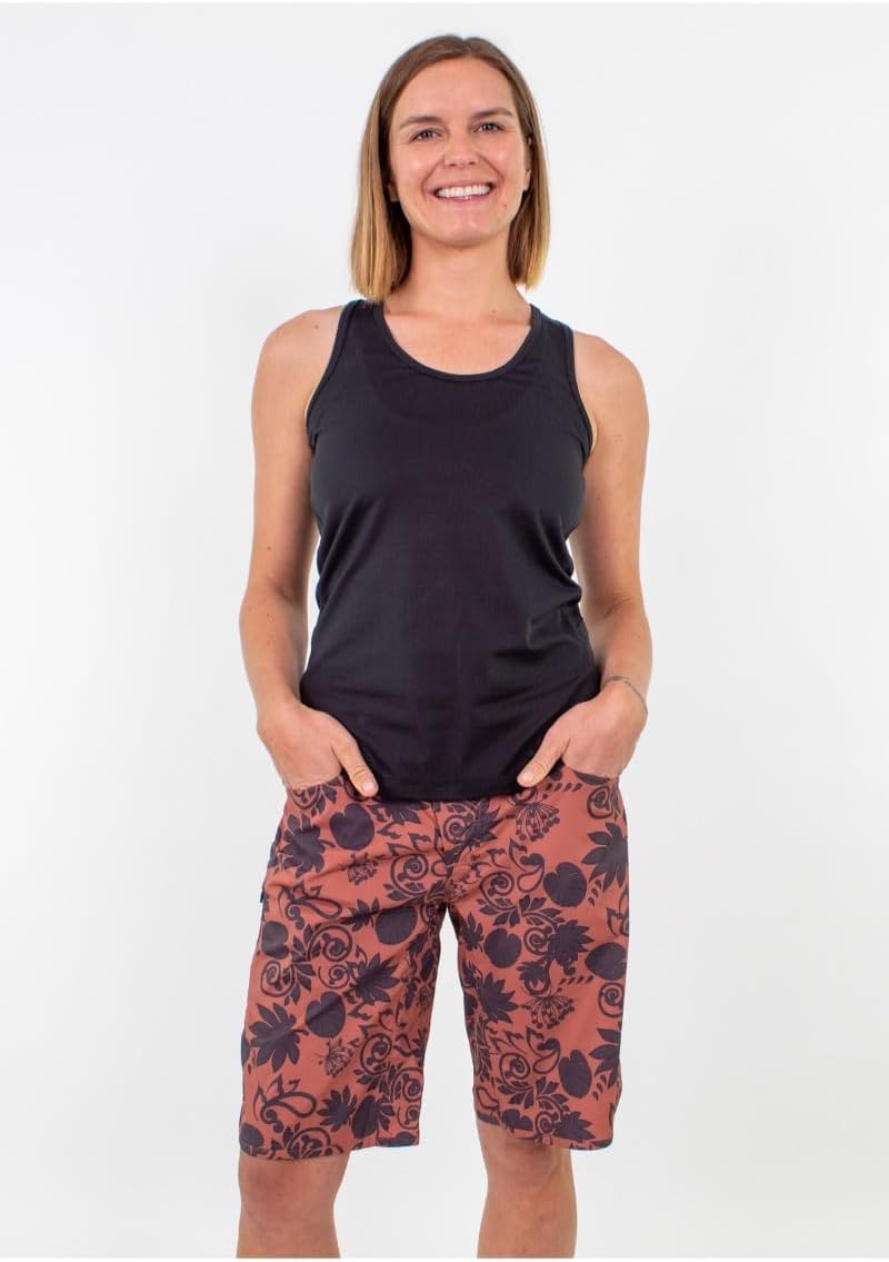 Club Ride Apparel Women's Savvy Cycling Shorts - 11-Inch Inseam Biking Shorts