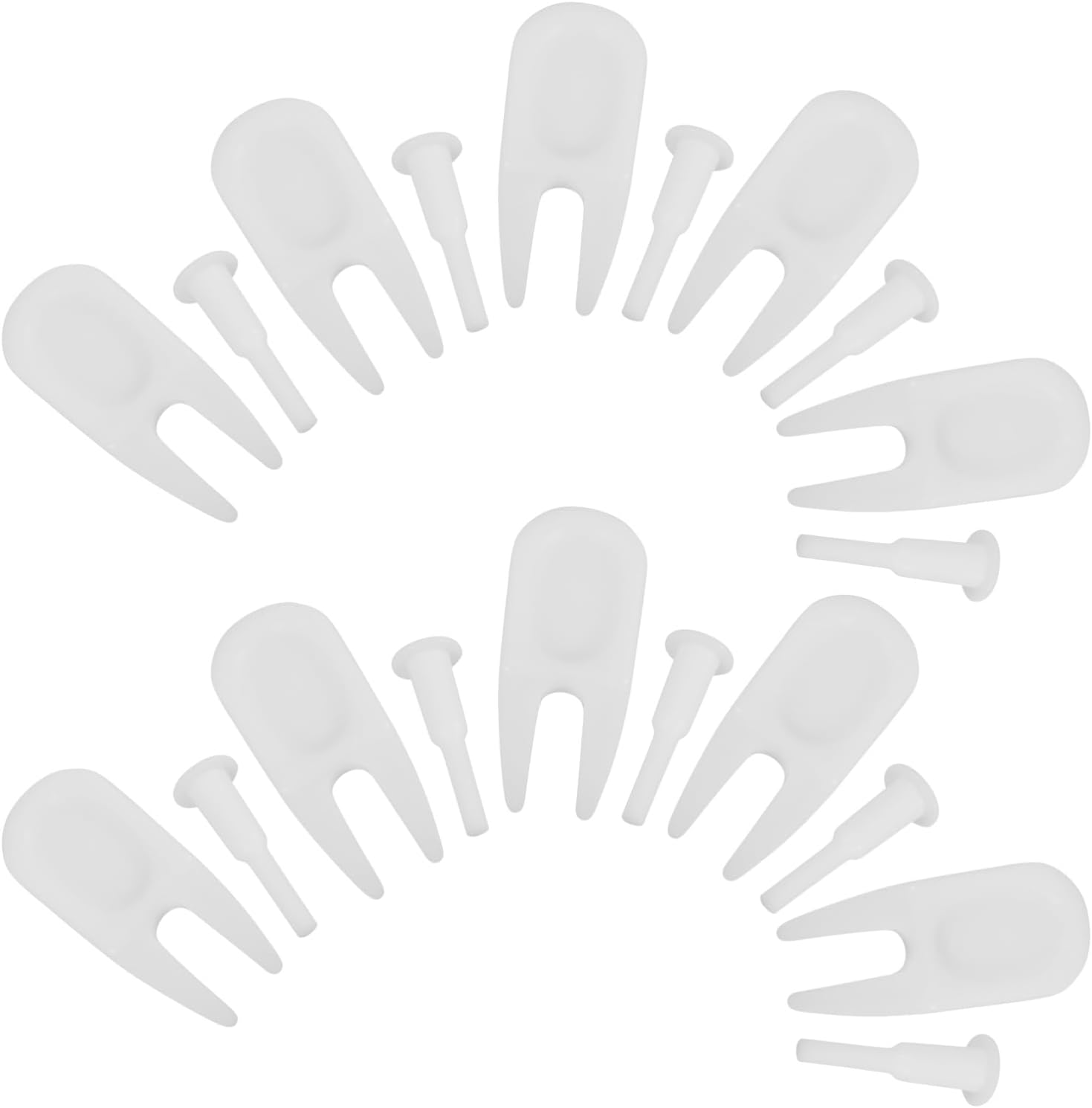 10 Sets Air Balls Replacement Inflatable Stopper Plugs Plastic Exercise Ball Stopper for Yoga Balls