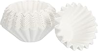 Vista 8 de PATIKIL Filtros de café para cesta de 1 a 2 tazas, filtro de papel marrón de 6.1 x 1.8 pulgadas, cafeteras de goteo desechables para cafetería