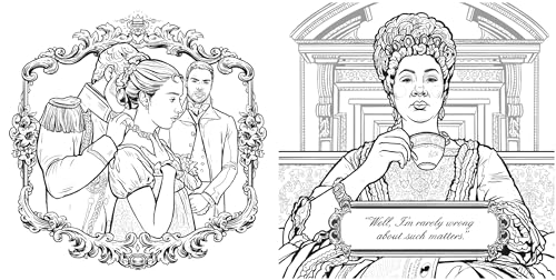 Bridgerton: The Official Coloring Book