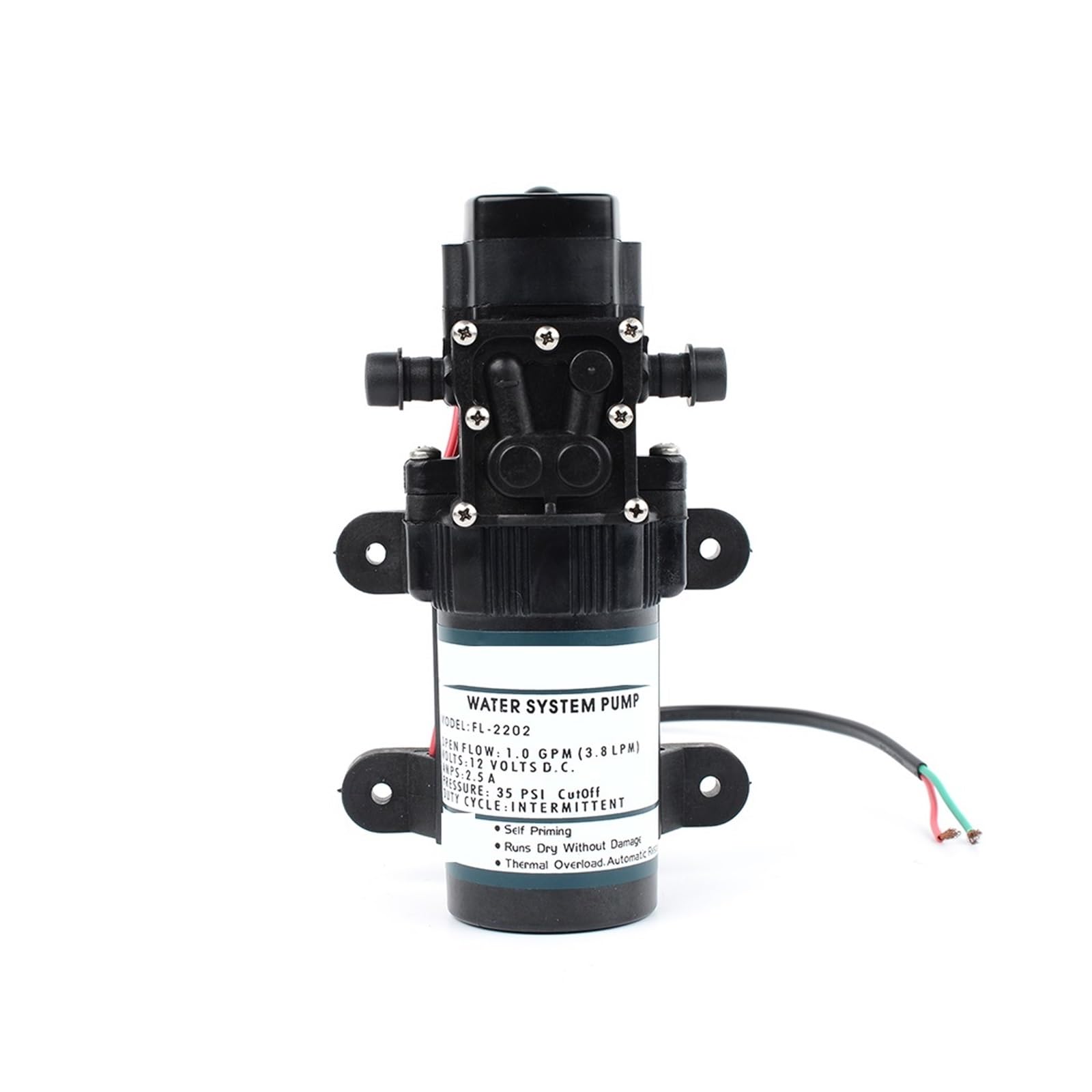 Cczrd One Color Dc 12V 24V 20M 30M 40M Lift Diaphragm Pump Vacuum Mini Pesticide Water Pumps Smooth Operation Flow Steady Reliable(12V 30W 40M)