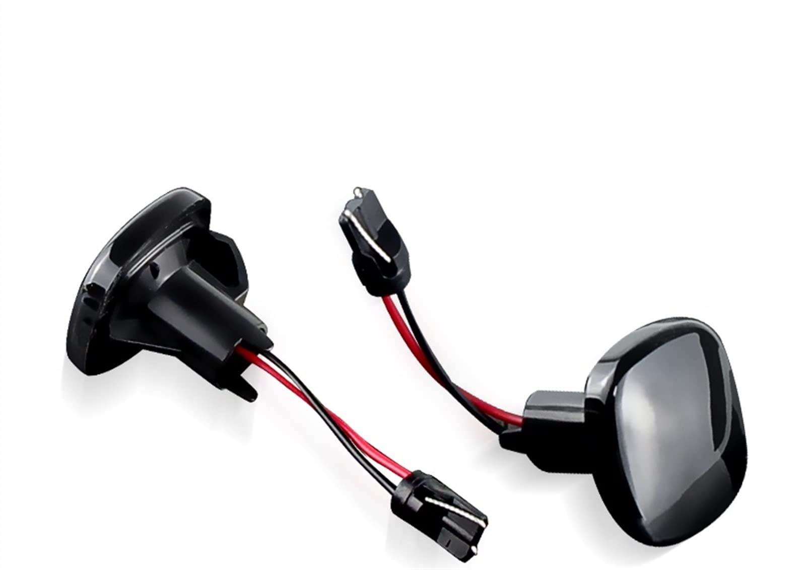 Luz estroboscópica ultradelgada 2 Uds LED Indicador Lateral De Coche Luz De Señal De Giro para A3 A8L A4 8D A4 S4 B5 Lámpara De Señal Indicadores De Giro 12V Luces ​de Giro
