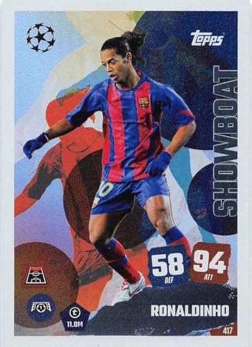 Match Attax 2025 2026 Ronaldinho Showboat Trading Card