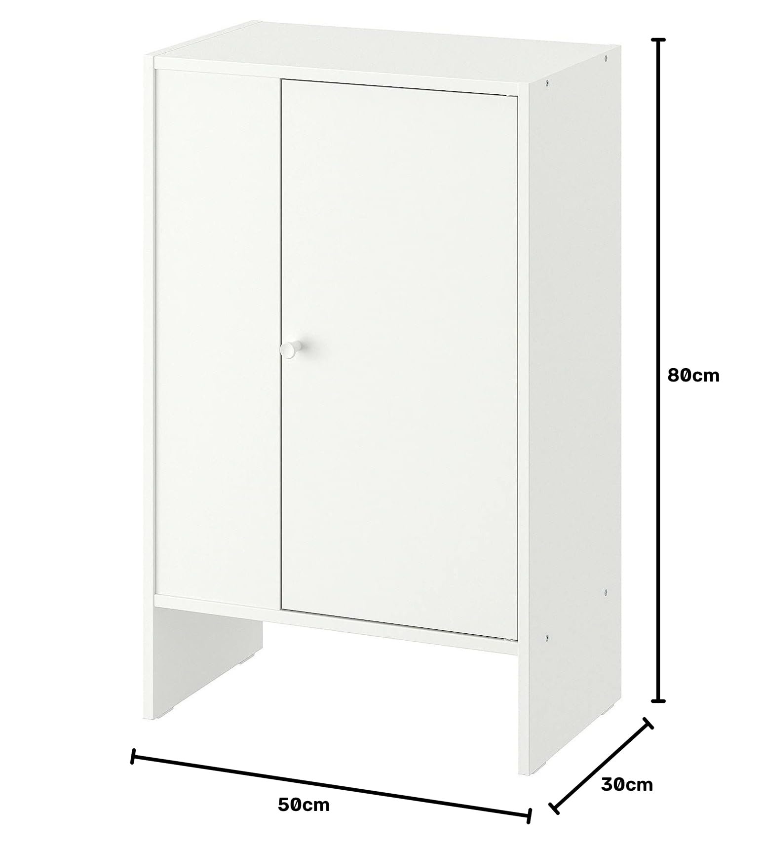 Amazon｜IKEA/イケア BAGGEBO/バッゲボー：キャビネット 扉付