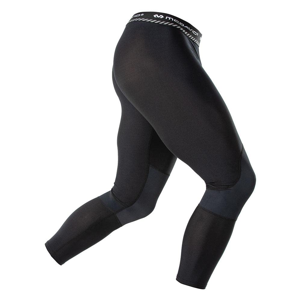 McDavidMD10020-90002-32 Basketball Compression Tight 3/4 White S