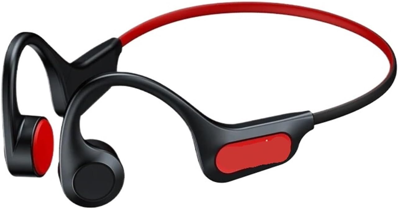 Compatible for Lenovo X3 Pro TWS Wireless Bone Conduction Earphone Driving Cycling Earbuds Music Sports Headset for Running(X3 Pro White)