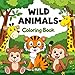 Wild Animals - Reference-Based Coloring Book