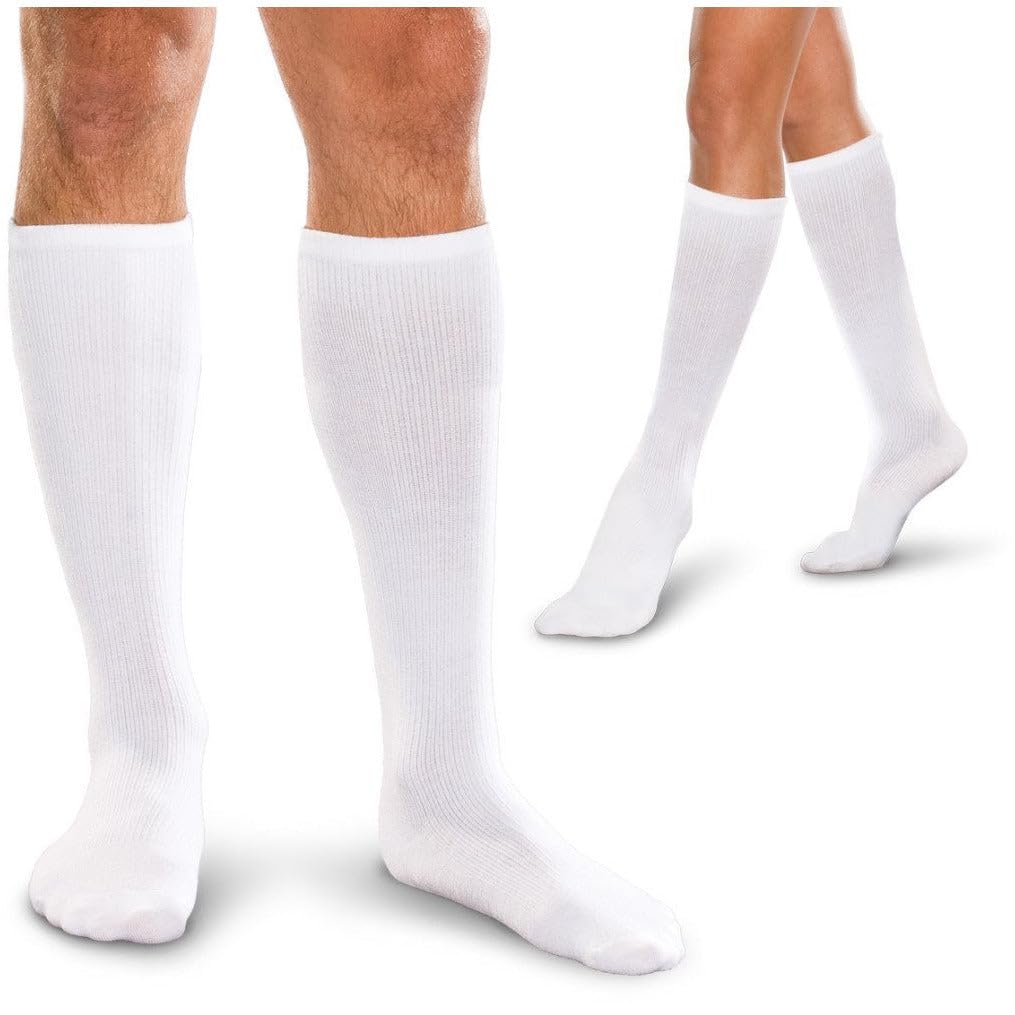 Core-Spun 15-20mmHg Mild Graduated Compression Support Knee High Socks