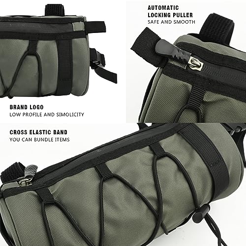 Gukasxi Bike Handlebar Bag - Multifunctional Cycling Front Bag with Shoulder Strap for Road & Mountain Bikes - Image 5