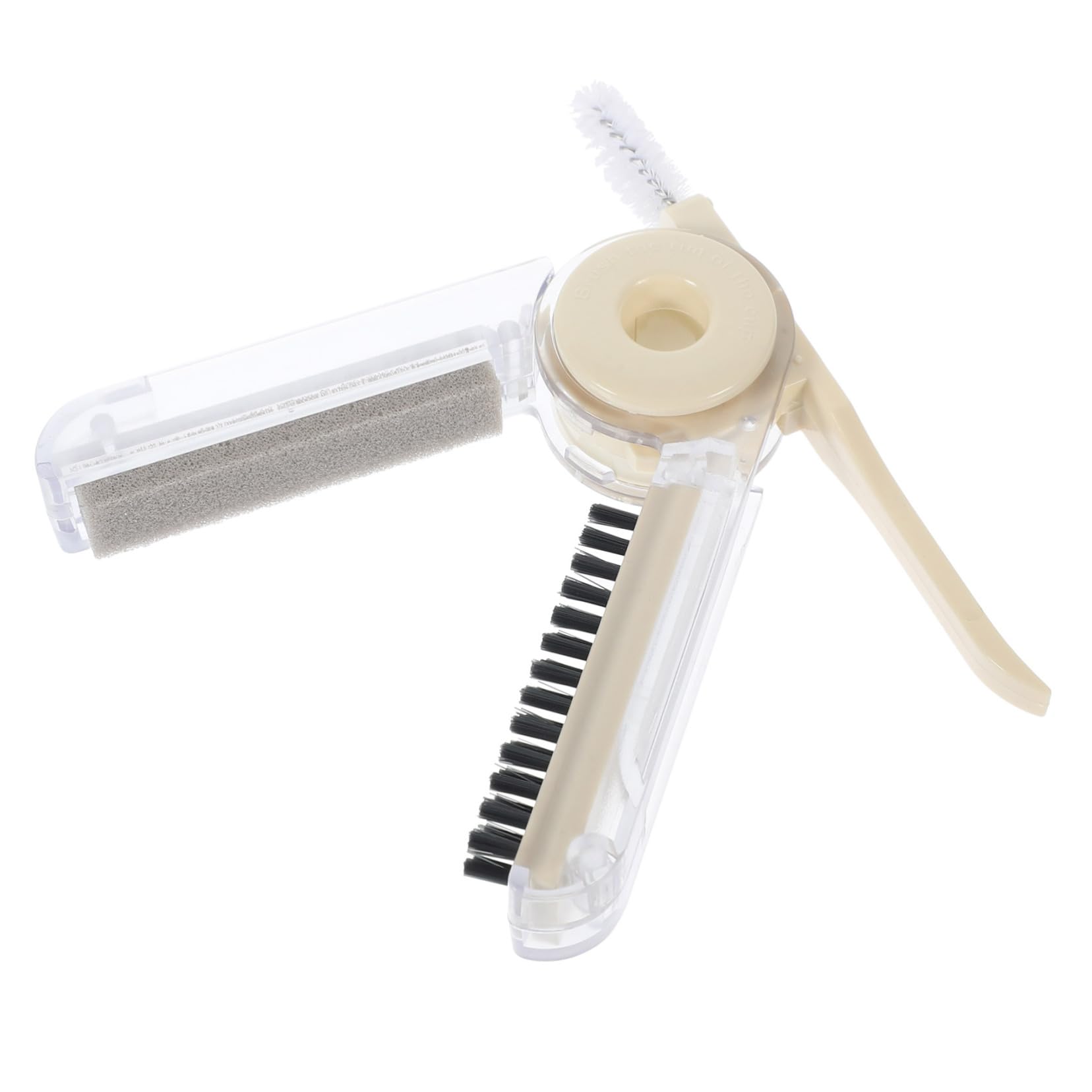 Yardenfun Cup Brush Cleaning Tool Water Bottles Sponge Bottle Brush Cleaning Brush Bottle Cleaner Waterbottle for Cleaning Foldable Bottle Brush Reusable Cup Brush Cleaning Tools Abs White