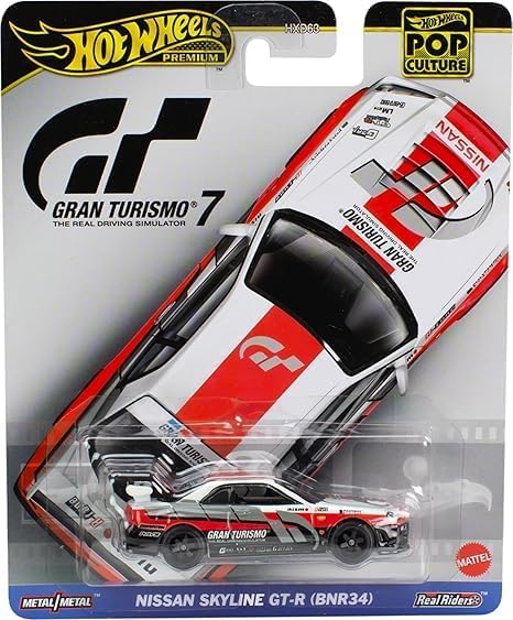 ミニカー Hot Wheels Nissan Skyline GT-R (R34) Amazon.com: Hot Wheels Nissan Skyline GT-R BNR34 Gran Turismo Real
