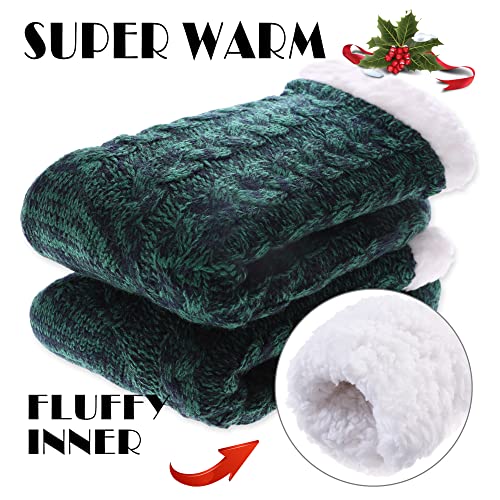 Image of Dosoni Womens Slipper Fuzzy Socks Non Slip Winter Warm Soft Fluffy Cozy Fleece Lining Home Socks