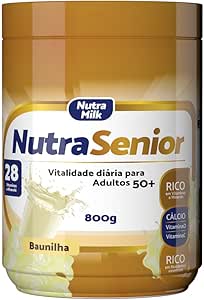 Nutra Senior Adulto 50+ Baunilha Nutramilk