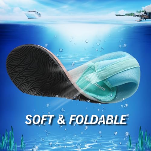 Image of IceUnicorn Water Shoes Men Women Beach Swim Aqua Barefoot Socks Pool Quick Dry Yoga
