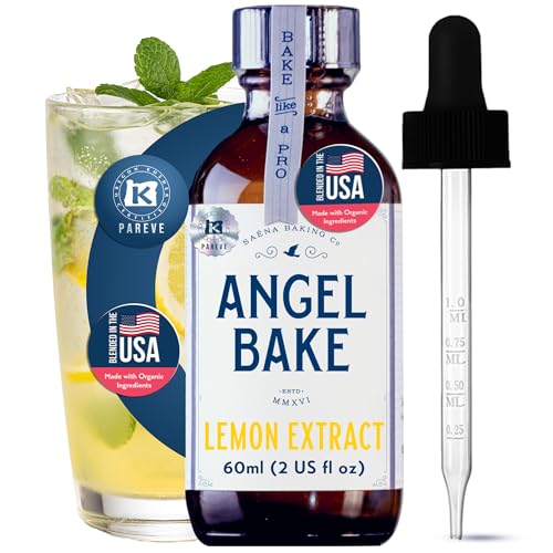 Pure Lemon Extract 5x Strength – for Baking, Mixology & Culinary ...