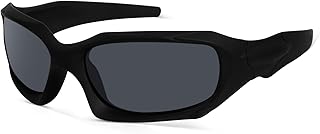 Woggles | Full Rim Rectangular Branded Latest and Stylish Sunglasses |Polarized and 100% UV Protected |Unisex | Medium | L...