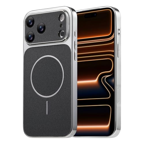 Premium PU Leather Phone Case with Fabric Plated Back, Slim Fit Shockproof Protective Cover, Anti-Scratch Non-Slip Phone Shell f