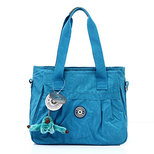 Sac à bandoulière en nylon pour dames idéal pour les sorties printanières et l'été