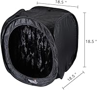 Vista 4 de Lancer Tactical Portable Airsoft Target Tent-Black-Non Lethal BB Shooting Target