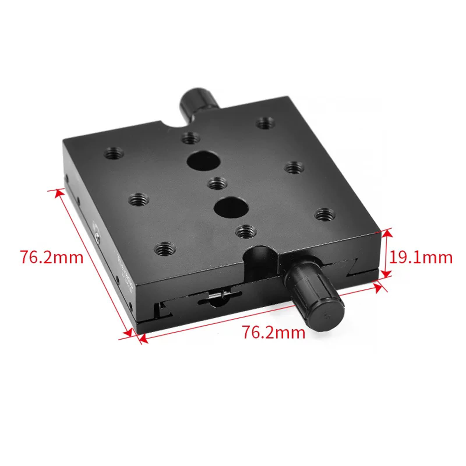 X Axis Linear Stage Manual, precyzyjny stół przesuwny z łożyskiem jaskółczy ogon i rolką dostrajającą do eksperymentów optycznych, regulacja mikrometru