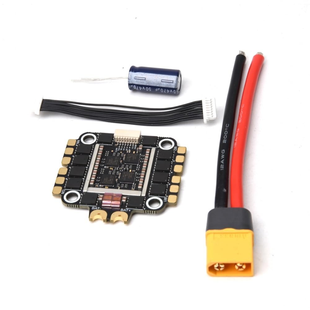 H743 H7 FC Flight Controller With Built-in OSD MicroSD 65A BLheli-32 4IN1 ESC Fit For Mark4 V2 10inch FPV RC Multicopter(Only 65A ESC)