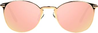 Foster Grant Womens Elsie Sunglasses, Rose Gold, 56mm US