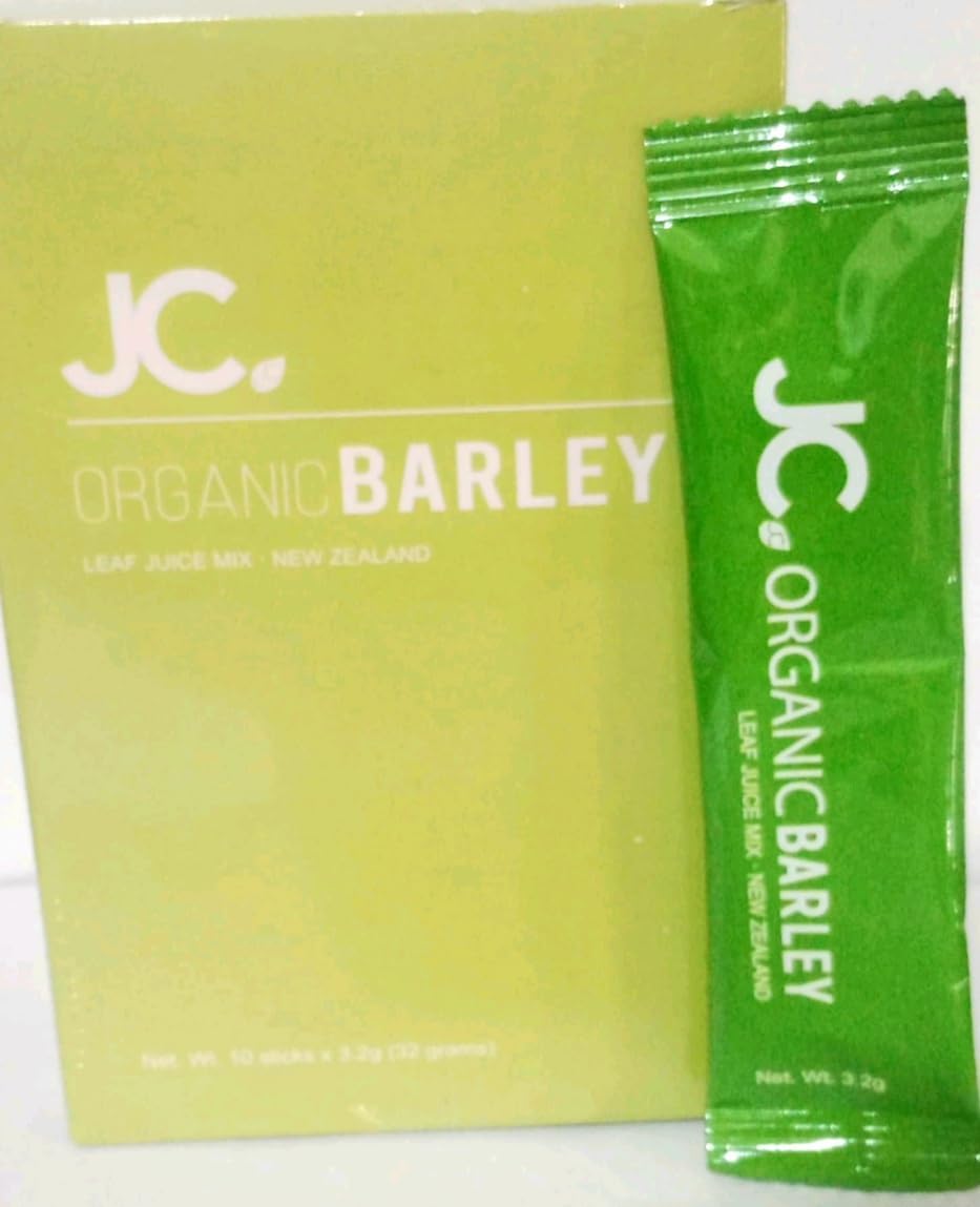 JC Barley Grass Juice Powder Organic Leaf Juice Drink Mix with Stevia from New Zealand