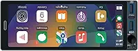 HT-2691CA CENTRAL MULTIMÍDIA MP5 1DIN TELA IPS DE VIDRO 6,9" COM BOTÃO, FM, USB-A, SD CARD, AUXILIAR, BLUETOOTH, ESPELHA ANDROID E IOS, CARPLAY E ANDROID AUTO COM FIO