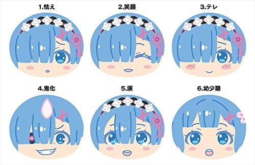 Amazon Re ゼロから始める異世界生活 おまんじゅうにぎにぎマスコット レムだけ Box商品 1box 6個入り 全6種類 アニメ 萌えグッズ 通販