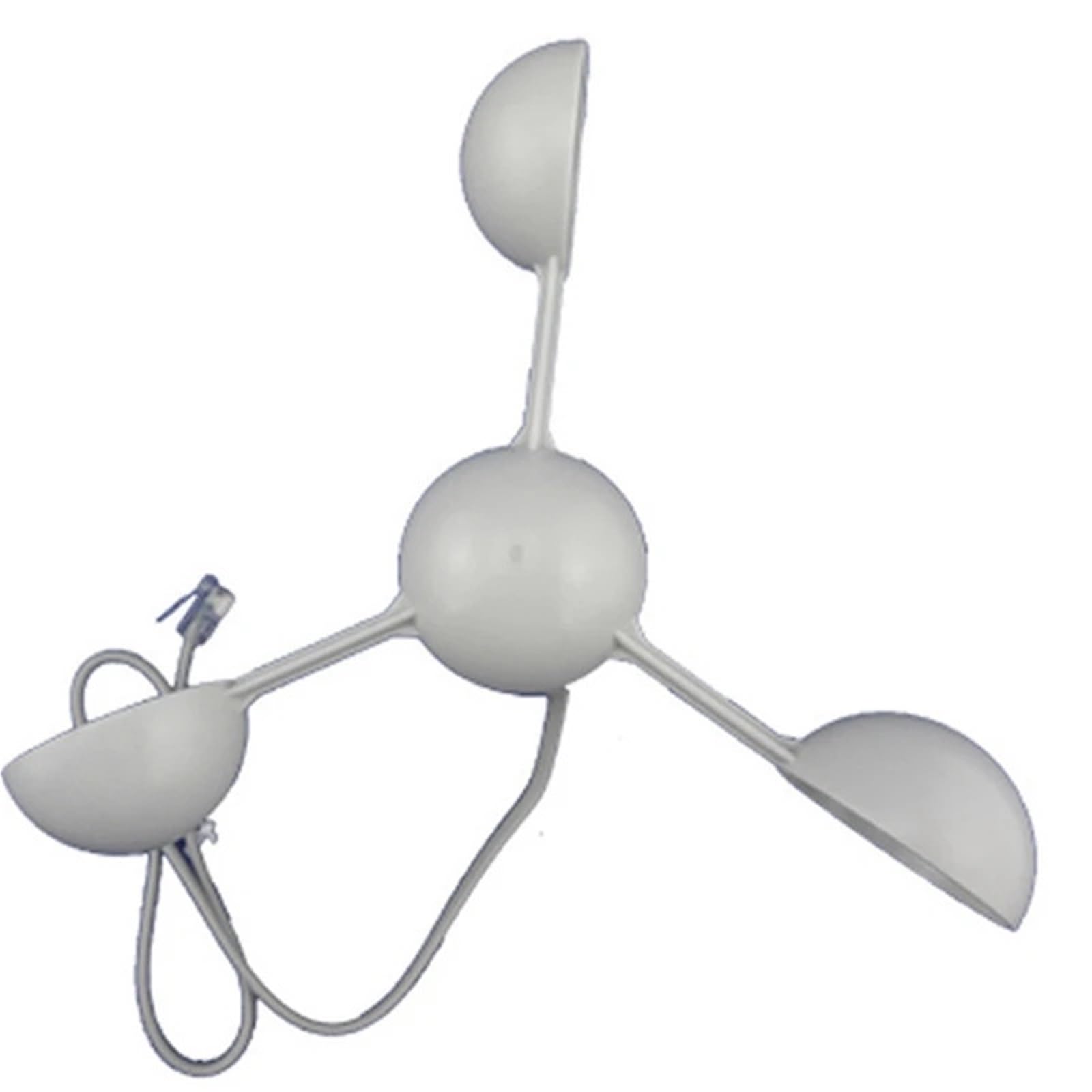 Anemometr cyfrowy, WH-SP-WS01 Anemometr Przyrząd do pomiaru prędkości wiatru Czujnik Meteorologiczny