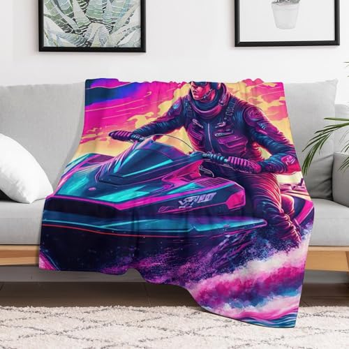 Couverture Duveteuse Super Douce Bateau, Cadeau Idéal Maison - 3