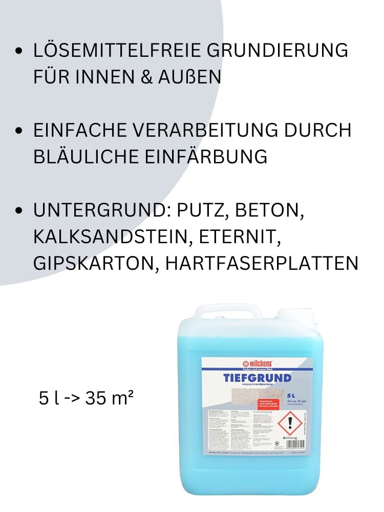 Wilckens Środek gruntujący LF, 10 L, niebieski 13000100110