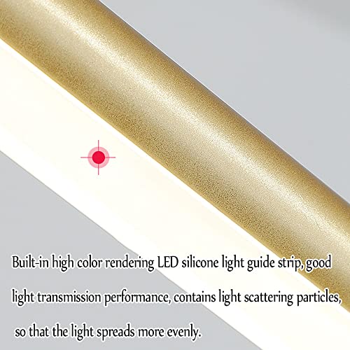 Lampe suspendue minimaliste LED à intensité variable pour table à manger et bureau moderniser - 7