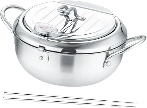 1 set frying pan mini fry pan fry pan frying pan non-stick deep fry pot coffee stainless steel