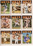 Topps 1986 New York Mets Complete Team Set (39 Cards)