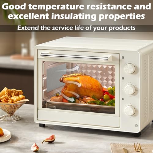 6 Stück Mikrowelle Glimmerplatten Blätter, Glimmerblatt 15 x 12 cm Glimmerscheibe für Mikrowellen, Universal Glimmerblatt Reparatur Teil für Mikrowelle