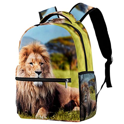 Sac à dos lion léger parfait pour les cours et les sorties
