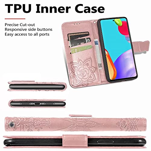 JIAFEI Case for Honor 90 Lite 5G, Premium PU Leather Flip Wallet Cover - Image 3