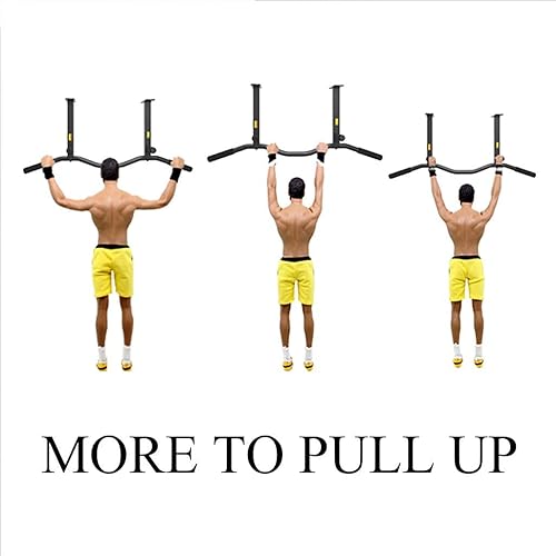 Vista 2 de OSCCAR Barra de dominadas, equipo de gimnasio en casa, viga de techo, equipo de fitness, fitness en casa, equipo de ejercicio para entrenamientos