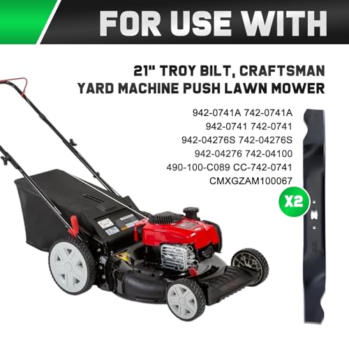 Troy Bilt 21" Deck Mower Mulching Blades (2 Pack)