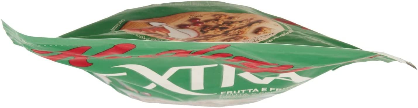 6x Kellogg's Extra Frutta e Frutta Secca Knusprige Haferflocken mit Dehydrierten Früchten 375g-Packung