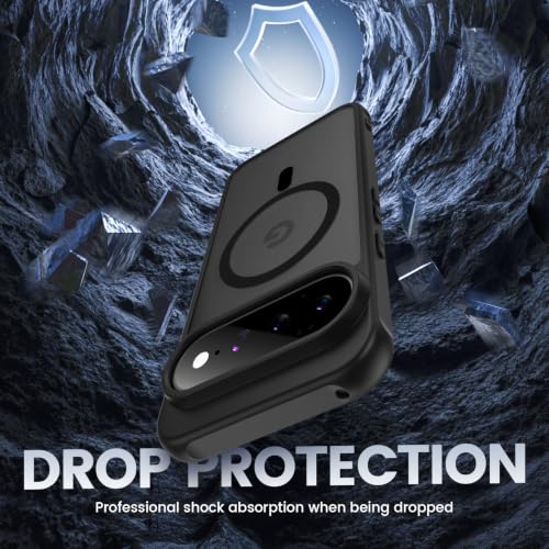 Image of Ruky Compatible with Google Pixel-11-Pro-XL-Case, Black