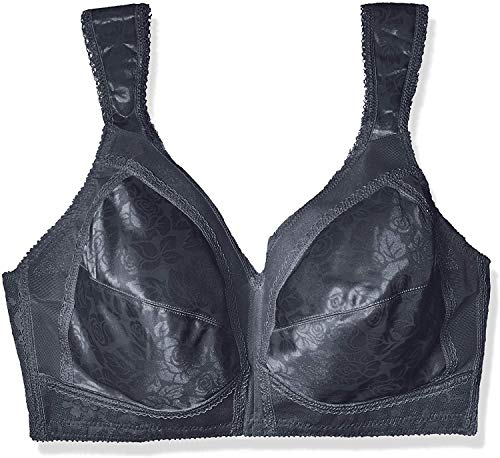 Image of Playtex Women's Wireless Bra, 18 Hour Plus-Size Bras Available, Full Coverage, Smoothing, 4693, Single or 2-Pack