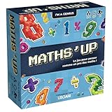 JEU DE MATHS ENFANT: jeu éducatif basé sur l'arithmétique où les joueurs avancent sur un plateau de parcours et répondent à des quiz portant sur nombres, opérations et logique afin de développer les compétences mathématiques pendant la partie.